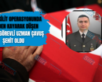 Pençe Kilit Operasyonunda Araziden Kayarak Düşen Siirt’te Görevli Uzman Çavuş Şehit Oldu