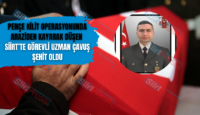 Pençe Kilit Operasyonunda Araziden Kayarak Düşen Siirt’te Görevli Uzman Çavuş Şehit Oldu