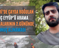 Pervari’de Çayda Boğulan Genç Eyyüp’ü Arama Çalışmalarının 2.Gününde Sonuç Alınamadı