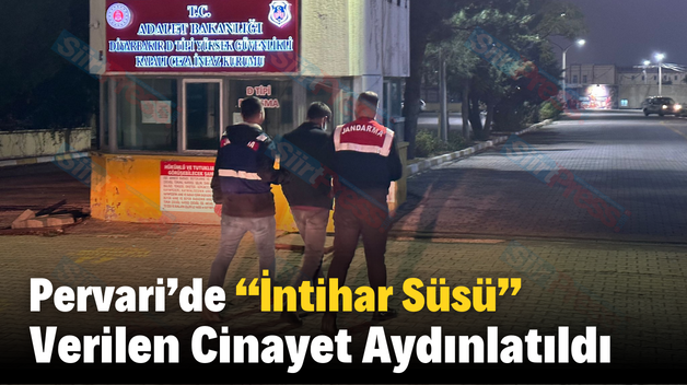 Pervari’de “İntihar Süsü” Verilen Cinayet Aydınlatıldı