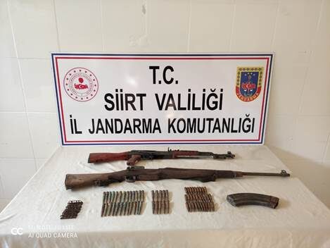 Siirt’in Pervari ilçesi Belenoluk köyü kırsalında güvenlik güçlerince düzenlenen operasyonda
