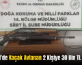 Pervari’de Kaçak Avlanan 2 Kişiye 30 Bin TL Ceza!..