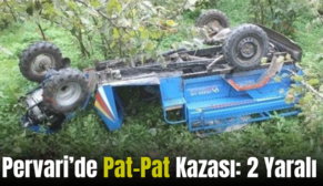 Pervari’de Pat-Pat Kazası: 2 Yaralı