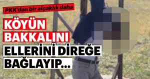 Ağrı Doğubeyazıt’ın Yanyurt köyünün bakkalı, bölücü terör örgütü PKK mensupları tarafından haince katledildi.