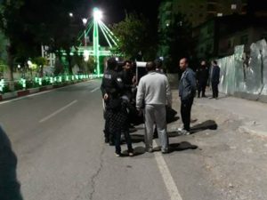 Siirt’te orta refüjlerde bulunan süs topuzlarını çalarken yakalanan küçük hırsızlar