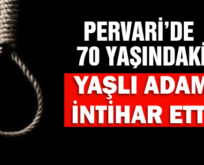 PERVARİ’DE 70 YAŞINDAKİ YAŞLI ADAM KENDİNİ İPLE ASARAK İNTİHAR ETTİ