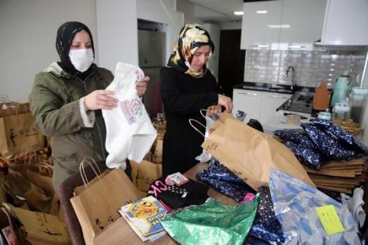 Rize’nin Ardeşen ilçesinde, bir grup kadının öncülük ettiği yardım kampanyası