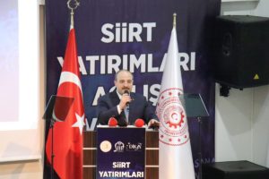 Bir dizi incelemelerde bulunmak üzere Siirt’e gelen Sanayi ve Teknoloji