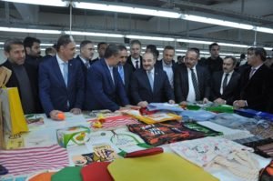 Sanayi ve Teknoloji Bakanı Mustafa Varank, Siirt Organize Sanayi Bölgesi’nde