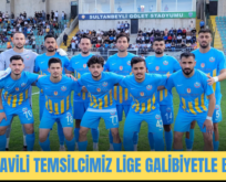 SARI-MAVİLİ TEMSİLCİMİZ LİGE GALİBİYETLE BAŞLADI