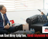 Saz Çalmak Özel Birey Eyüp’ten, Türkü Söylemek Vali’den!..