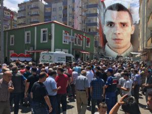 Siirt’te meydana gelen trafik kazasında hayatını kaybeden Jandarma uzman onbaşı