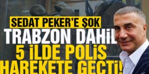 SUÇ ÖRGÜTÜ LİDERİ REİS XHADİN AMEDOVSKİ’YE 5 İLDE EŞ ZAMANLI OPERASYON