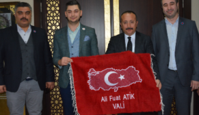 ŞEHİT GAZİ-SEN SENDİKASINDAN VALİ ATİK’E NEZAKET ZİYARETİ