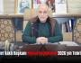 Şeyh Halef Vakfı Başkanı Mesut Seçkin’den 2026 yılı Tebrik Mesajı