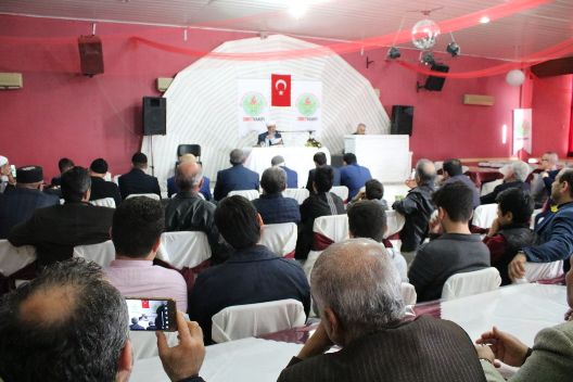 ŞEYH MUİNİDDİN “İSLAM’DA MERHAMET”KONFERANSINA KATILDI