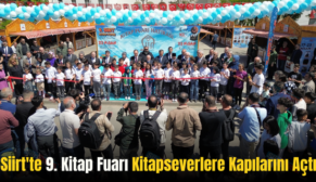 Siirt’te 9. Kitap Fuarı Kitapseverlere Kapılarını Açtı