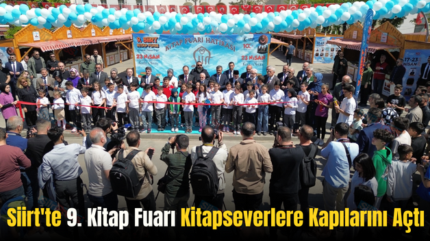 Siirt’te 9. Kitap Fuarı Kitapseverlere Kapılarını Açtı