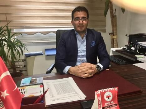 Siirt Adalet-Sen Siirt İl Başkanlığı, ulusal bir televizyon kanalında adliyelerde