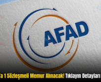 Siirt AFAD’a 1 Sözleşmeli Memur Alınacak! Tıklayın Detayları Öğrenin…