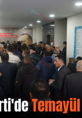 Siirt AK Parti’de Temayül Heyecanı