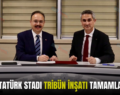 SİİRT ATATÜRK STADI TRİBÜN İNŞATI TAMAMLANIYOR