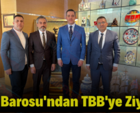 Siirt Barosu’ndan TBB’ye Ziyaret