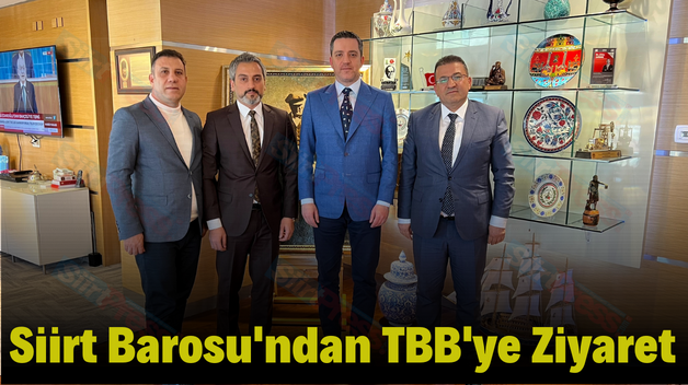 Siirt Barosu’ndan TBB’ye Ziyaret