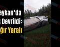 Baykan’da TIR Devrildi: 1 Ağır Yaralı