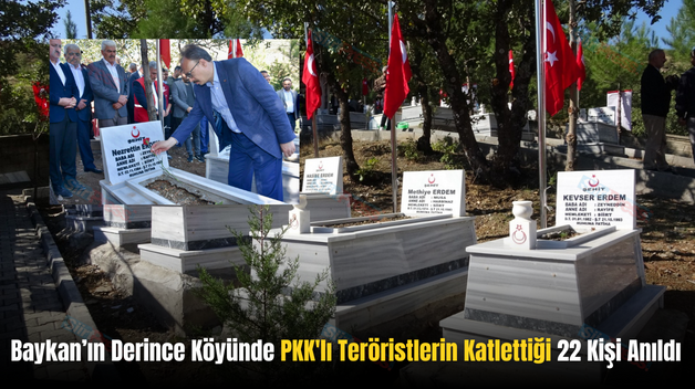 Baykan’ın Derince Köyünde PKK’lı Teröristlerin Katlettiği 22 Kişi Anıldı