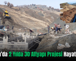 Baykan’da 2 Yılda 30 Altyapı Projesi Hayata Geçti