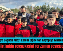 Siirt Belediye Başkan Adayı Ekrem Olğaç’tan Altyapıya Malzeme Desteği!