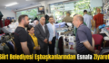 Siirt Belediyesi Eşbaşkanlarından Esnafa Ziyaret