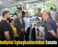 Siirt Belediyesi Eşbaşkanlarından Esnafa Ziyaret