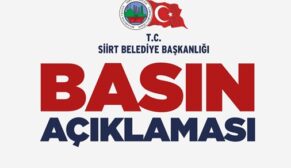 SİİRT BELEDİYESİ, HDP MİLLETVEKİLİ BEŞTAŞ’I YALANLADI