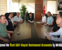 Siirt Belediyesi ile Özel Siirt Hayat Hastanesi Arasında İş Birliği İmzalandı
