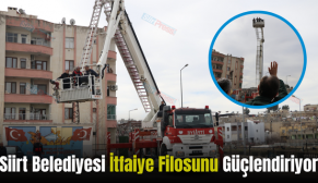 Siirt Belediyesi İtfaiye Filosunu Güçlendiriyor
