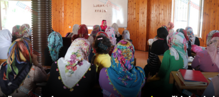 SİİRT BELEDİYESİ KURSLARINDA KADINLARA ALZHEİMER EĞİTİMİ VERİLDİ