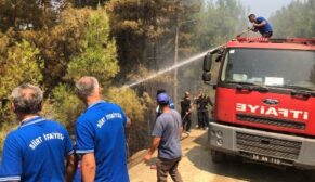 SİİRT BELEDİYESİ İTFAİYE EKİPLERİ, MANAVGAT’TA GÖREV YAPMAYA BAŞLADI