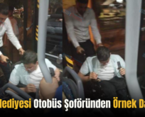 Siirt Belediyesi Otobüs Şoföründen Örnek Davranış