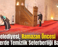 Siirt Belediyesi, Ramazan Öncesi Camilerde Temizlik Seferberliği Başlattı