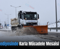 Siirt Belediyesinde Karla Mücadele Mesaisi Başladı