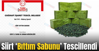 Siirt ‘Bıttım Sabunu’ Tescillendi