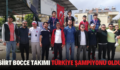 SİİRT BOCCE TAKIMI TÜRKİYE ŞAMPİYONU OLDU