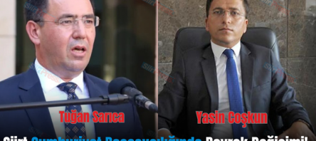 Siirt Cumhuriyet Başsavcılığında Bayrak Değişimi!.