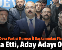 Siirt’te Deva Partisi Kurucu İl Başkanından Flaş Karar: İstifa Etti, Aday Adayı Oldu!