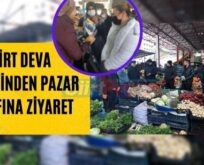 Siirt Deva Partisinden Pazar Esnafına Ziyaret