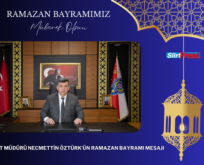 SİİRT EMNİYET MÜDÜRÜ NECMETTİN ÖZTÜRK’ÜN RAMAZAN BAYRAMI MESAJI