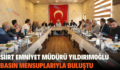 SİİRT EMNİYET MÜDÜRÜ YILDIRIMOĞLU BASIN MENSUPLARIYLA BULUŞTU