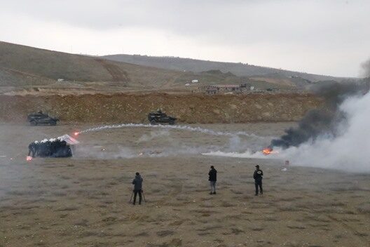 Siirt İl Emniyet Müdürlüğü Çevik Kuvvet Şube Müdürlüğü organizasyonunda, TEM,
